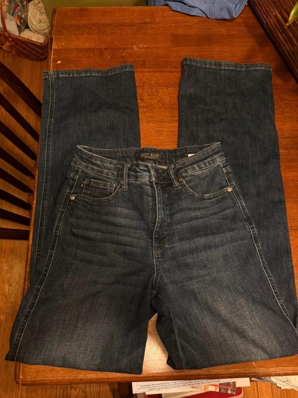 Judy Blue Straight Jeans Size 5/27
